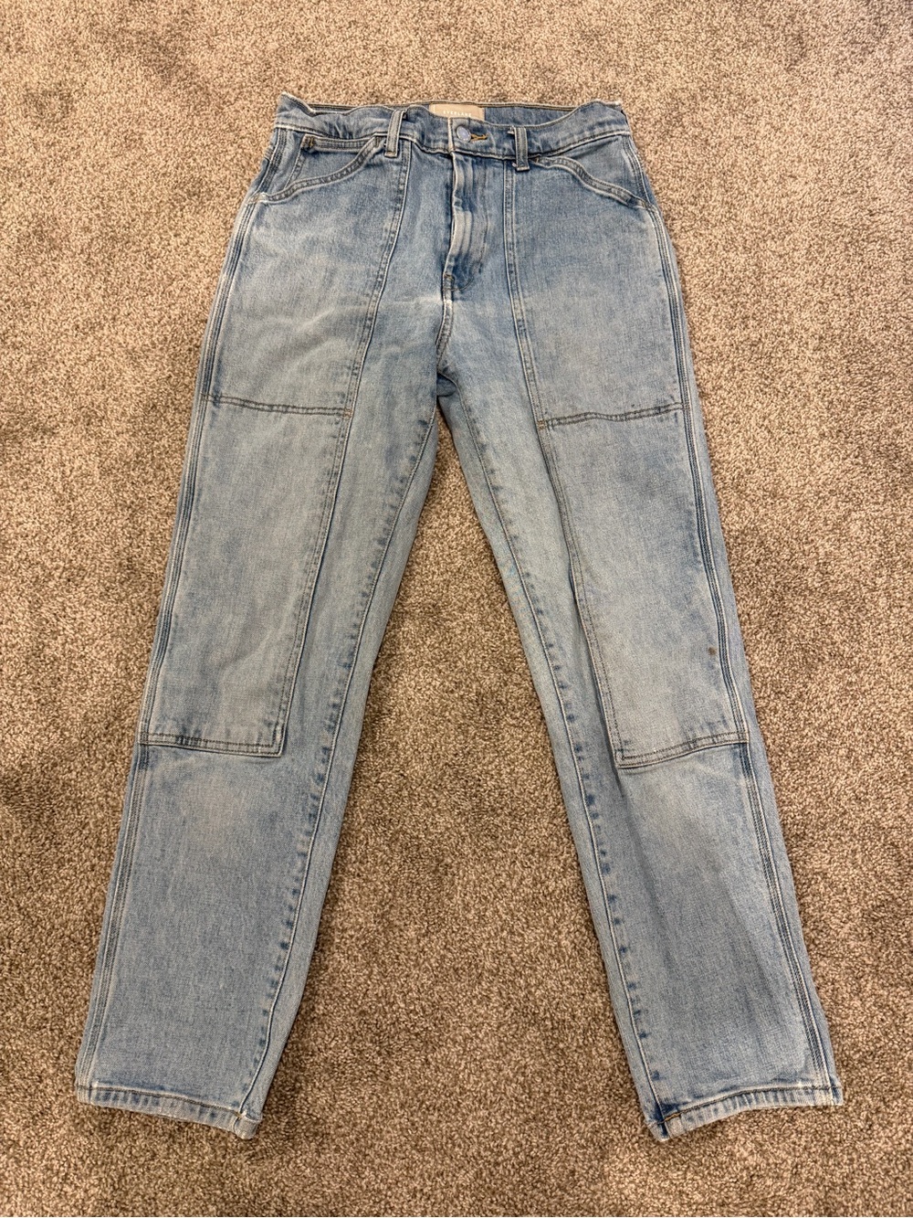 Everlane Utility Cheeky Jean The Original Cheeky Jean in Washed Blue - Picture 2 of 8